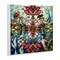 Stupell Industries Detailed Stain Glass Style Mermaids Wall Plaque Design by Mandie Manzano
